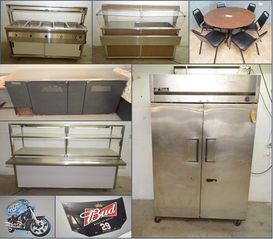 FOOD SERVICE AND BAR EQUIPMENT - Mondovi and Fountain City, WI