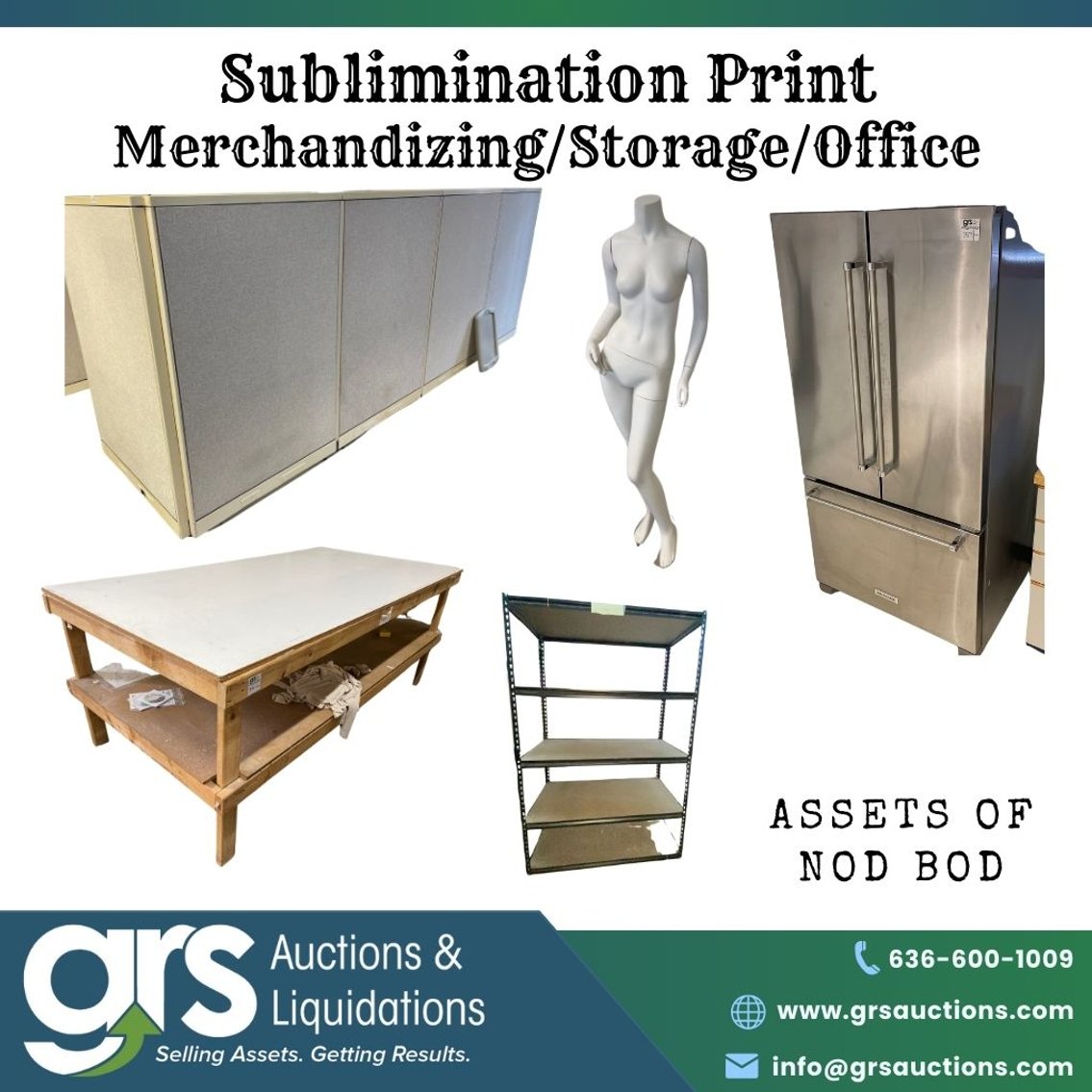 Sublimation Merchandising/Office/Storage