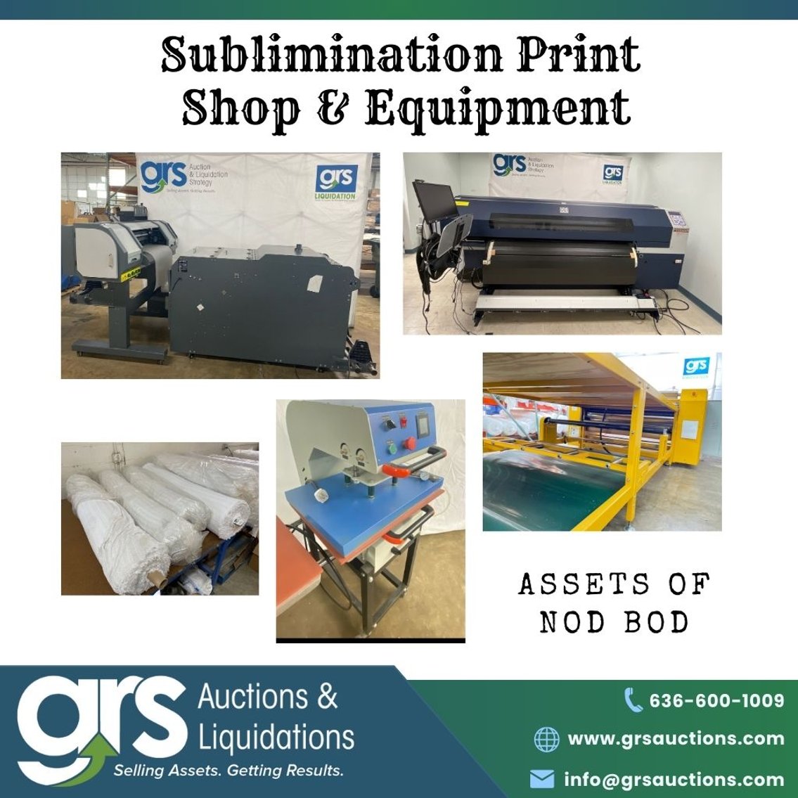 Sublimation Printing Equipment - Assets of NODBOD