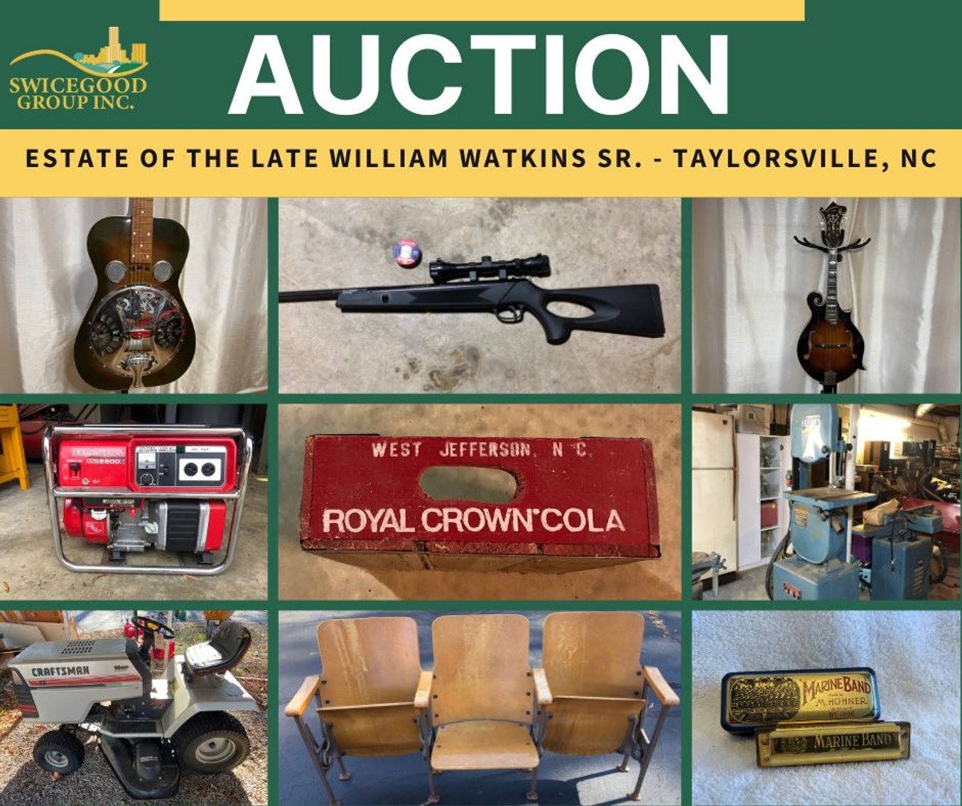 Estate of the Late William Watkins Sr. Auction