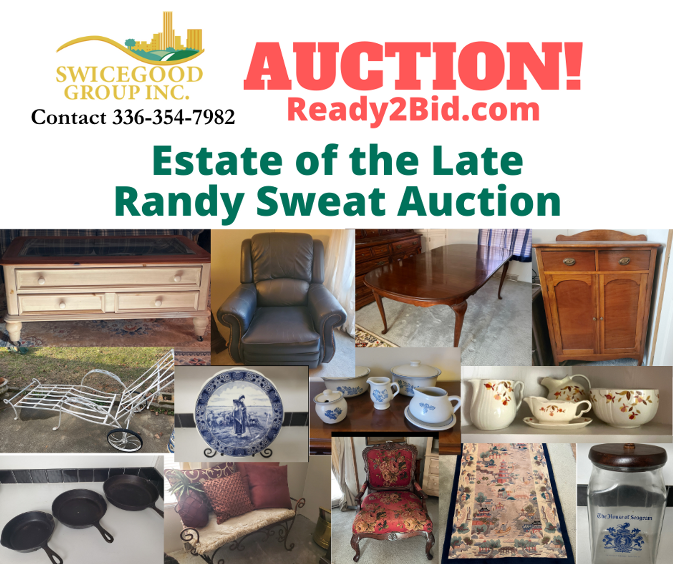 Estate of the Late Randy Sweat Auction