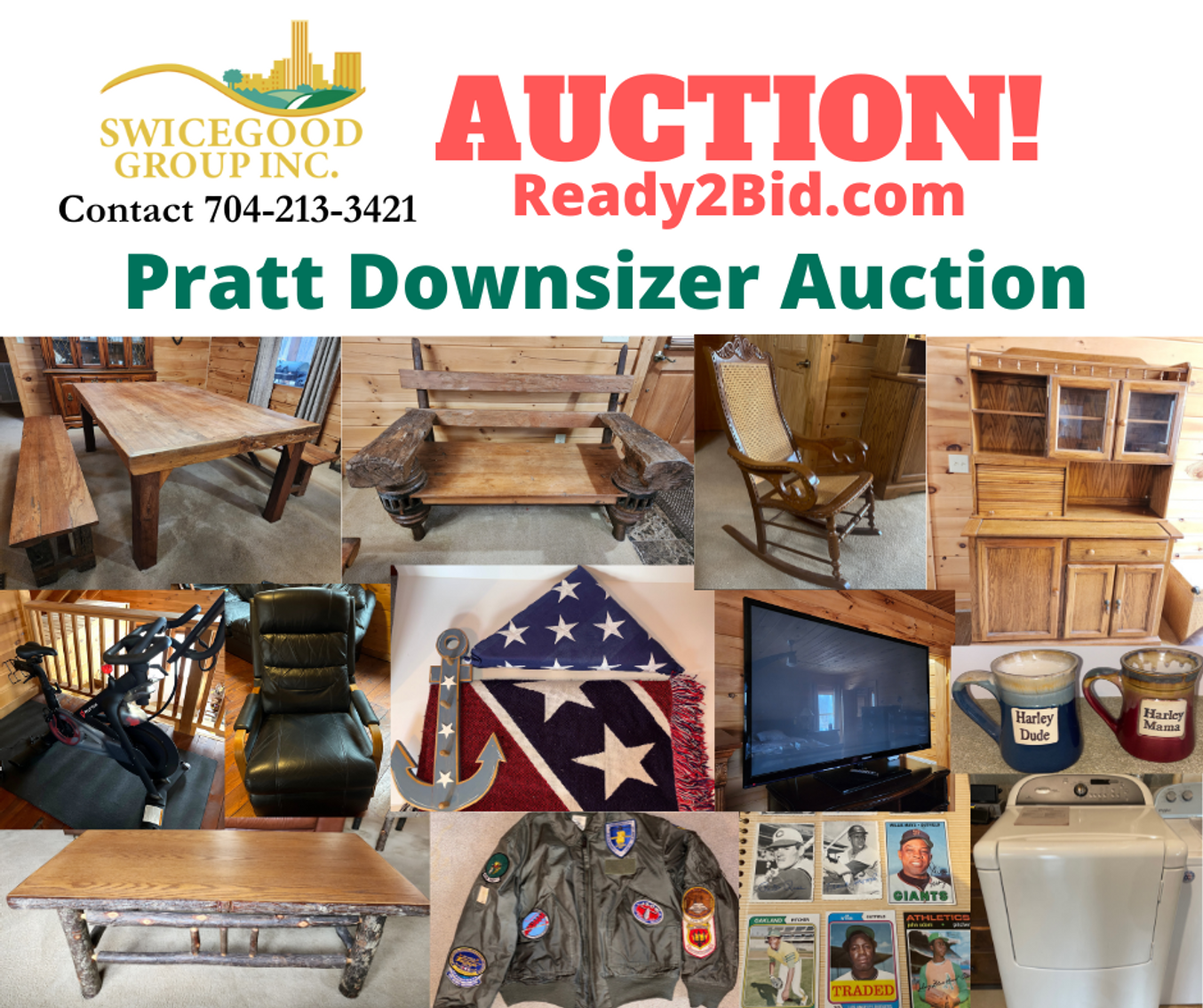 Pratt Downsizer Auction