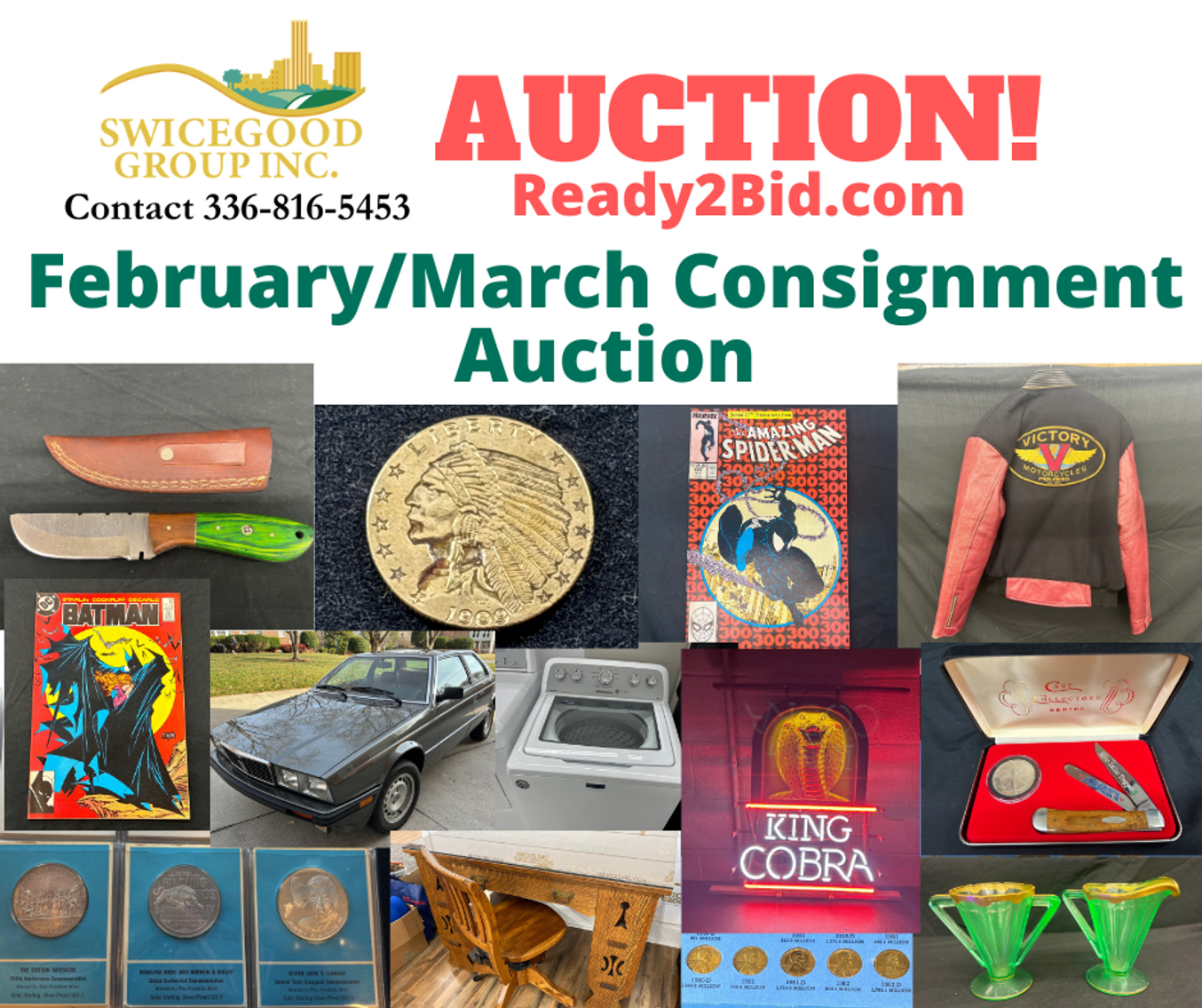 February/March Consignment Auction