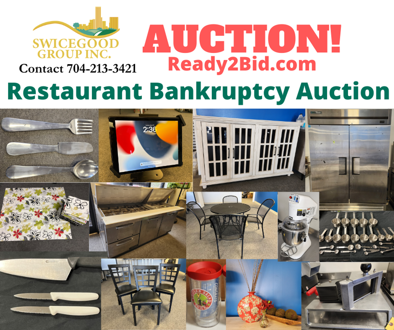 Restaurant Bankruptcy Auction