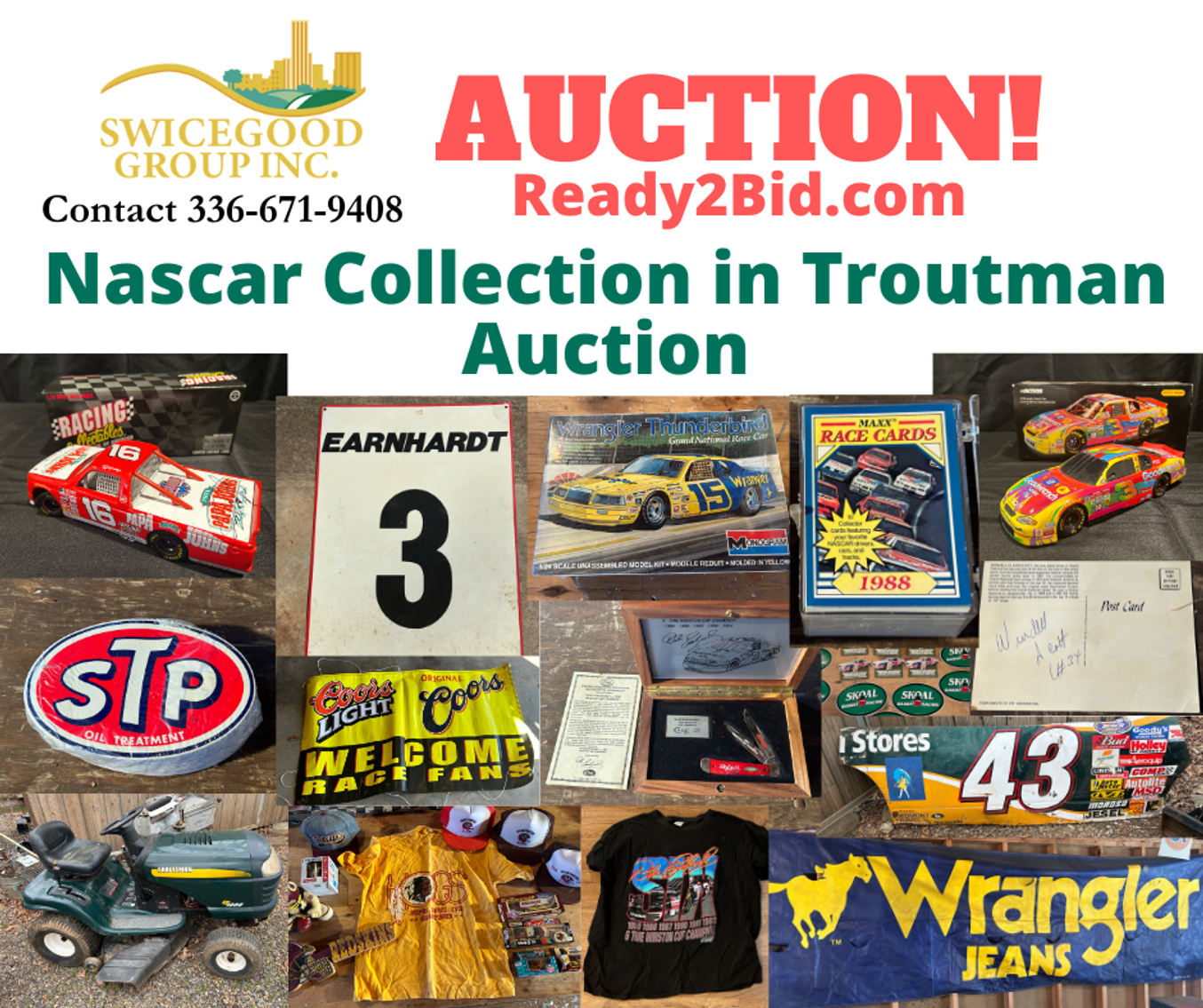 Nascar Collection in Troutman Auction