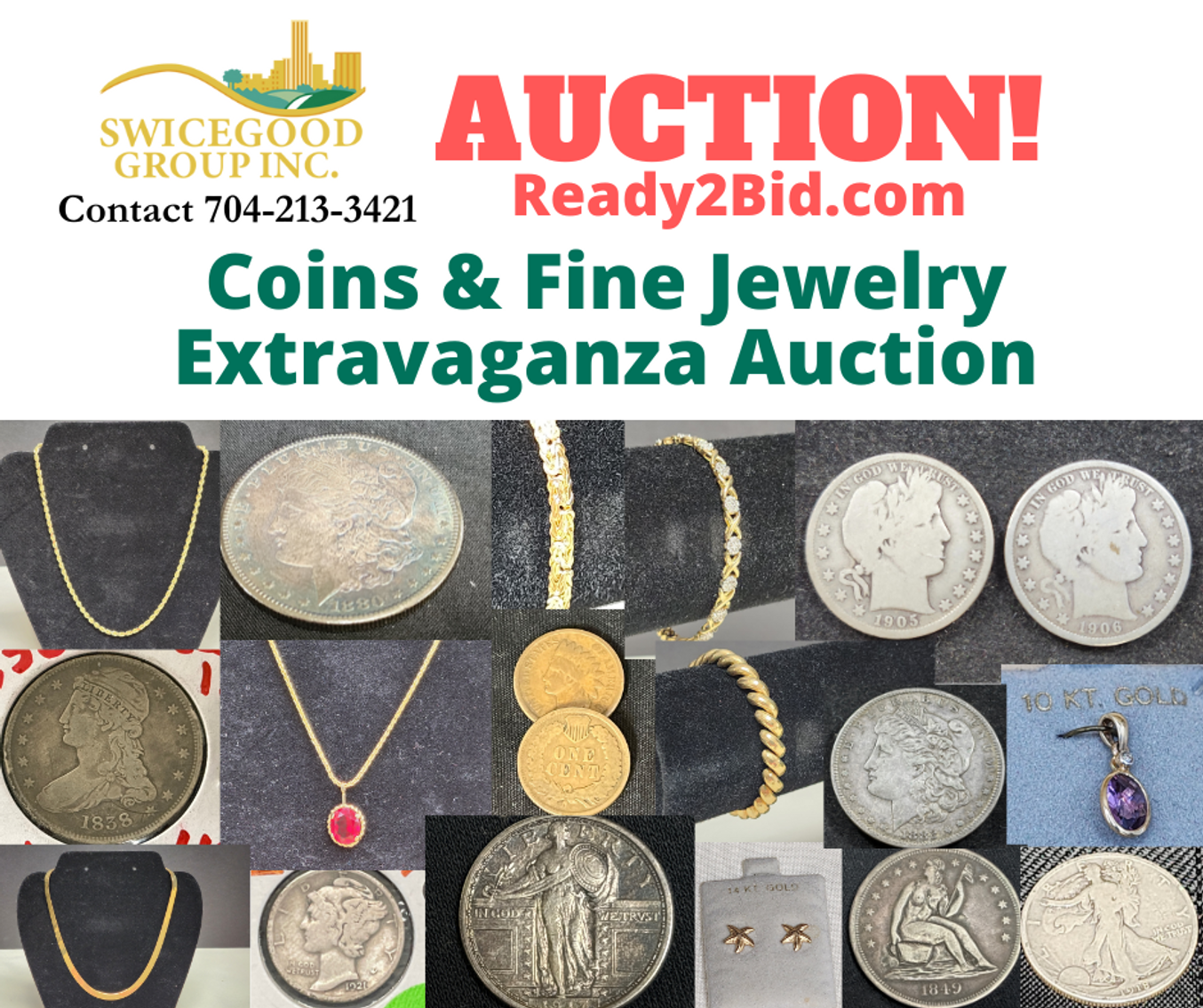 Coins & Fine Jewelry Extravaganza Auction