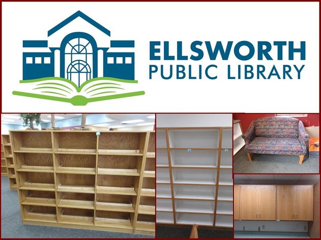 Ellsworth Public Library Furniture, Shelves and More!