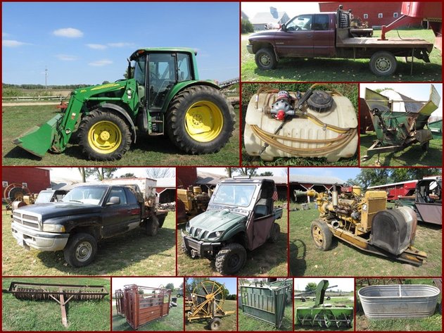 Kelley Land & Cattle Co. Farm Machinery, Equipment, Tools & Outdoor