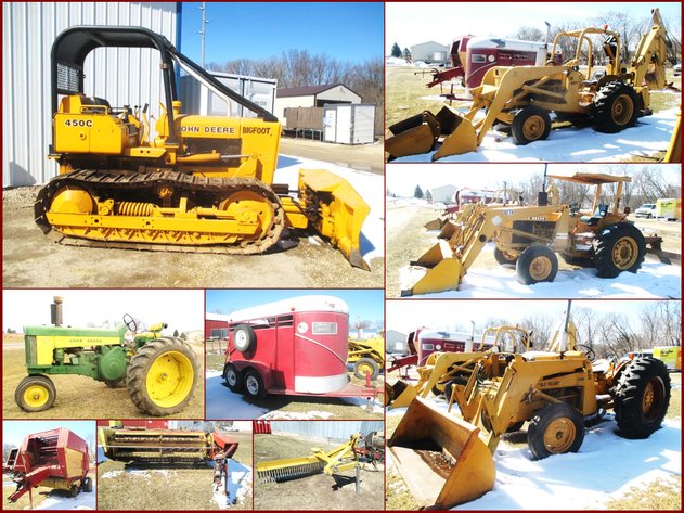 John Deere Crawler, Tractors & Machinery (pink tag)