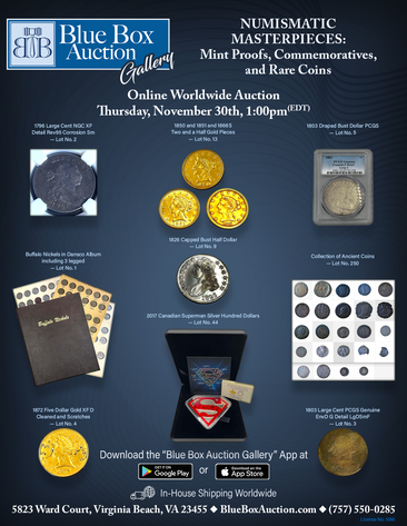 Numismatic Masterpieces: Mint Proofs, Commemoratives, and Rare Coins | Online Worldwide