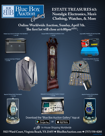 Estate Treasures 63: Vintage Electronics, Tools, Men’s Clothing, Watches, & More