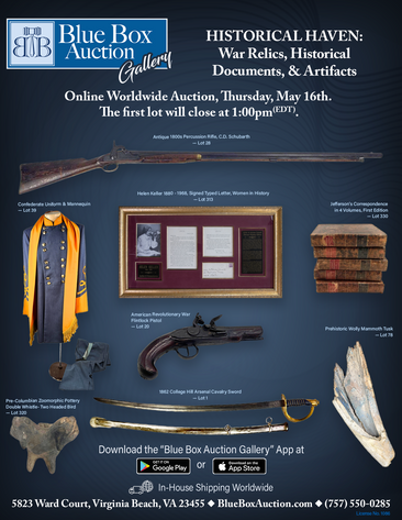 Historical Haven: War Relics, Historical Documents, & Artifacts