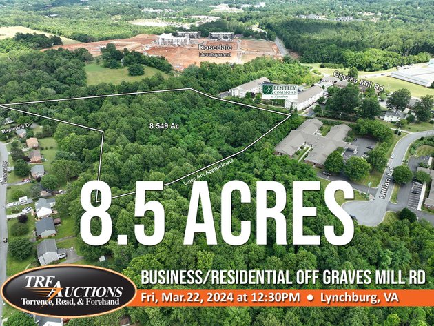 8.549 Acres Business/Residential off Graves Mill Rd