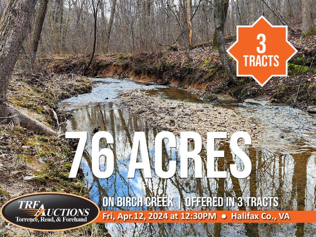 76 Acres on Birch Creek in Halifax County