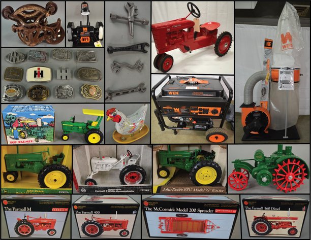 TOY TRACTORS, WEN GENERATORS, SHOP TOOLS, PHOTOGRAPHY AND MUCH MORE!  - Mondovi, WI