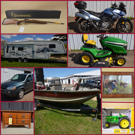 CAMPERS, BOAT, FIREARMS, TOOLS, FURNITURE AND MORE - Mondovi, WI