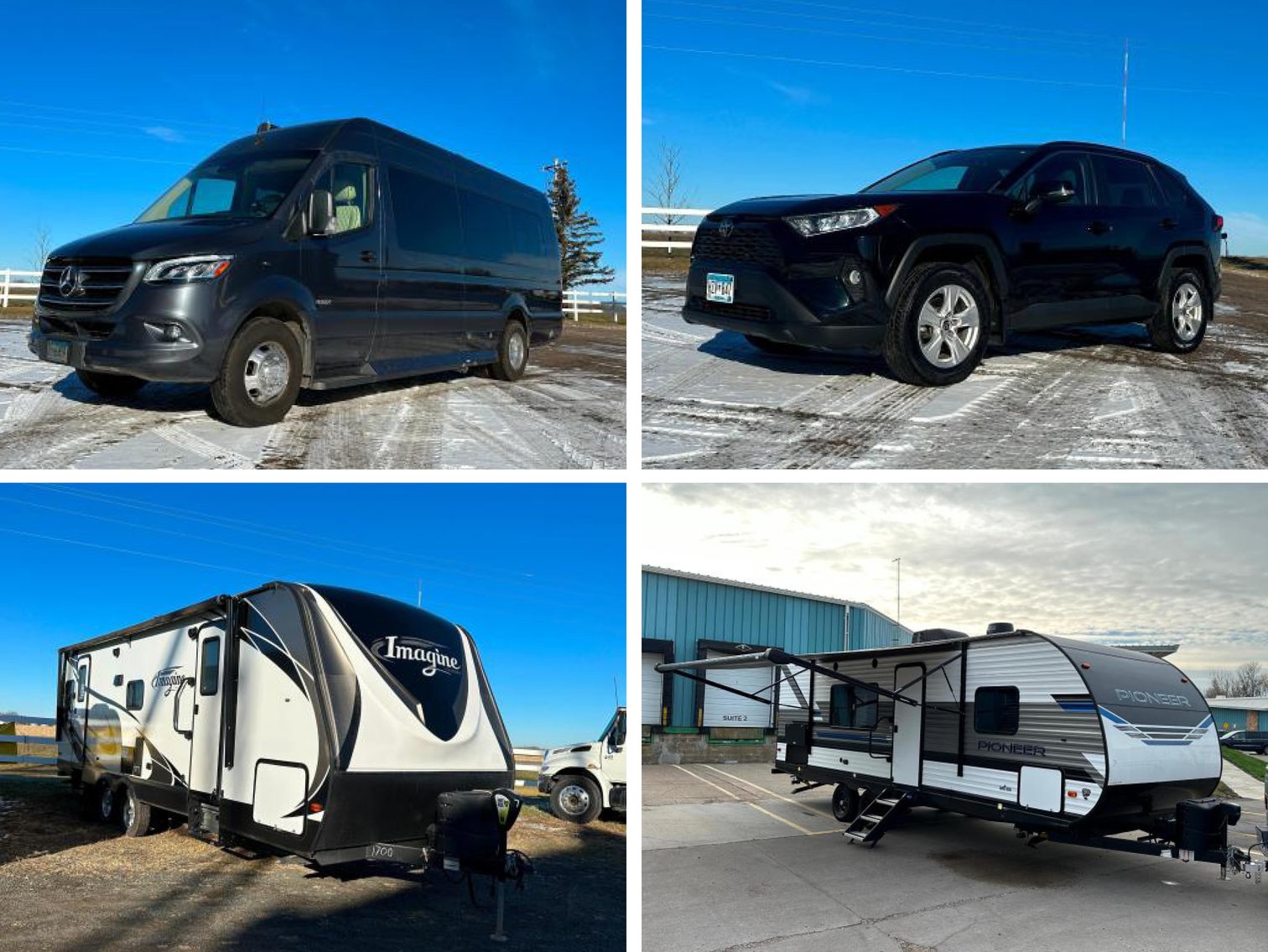 Bank & Credit Union Owned Campers, Car, Motorhome