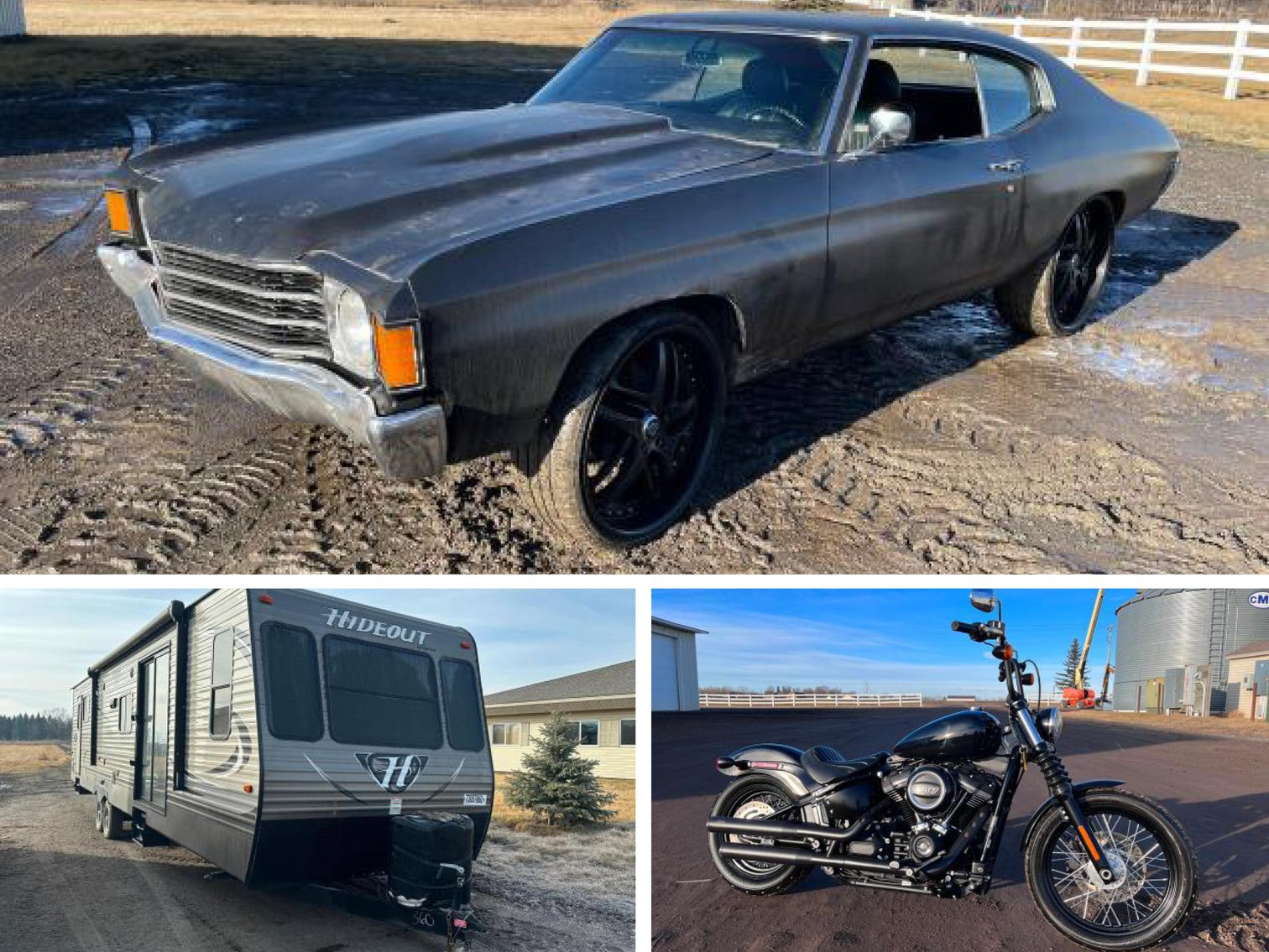 Bank Owned Vehicles, Motorcycles & Camper