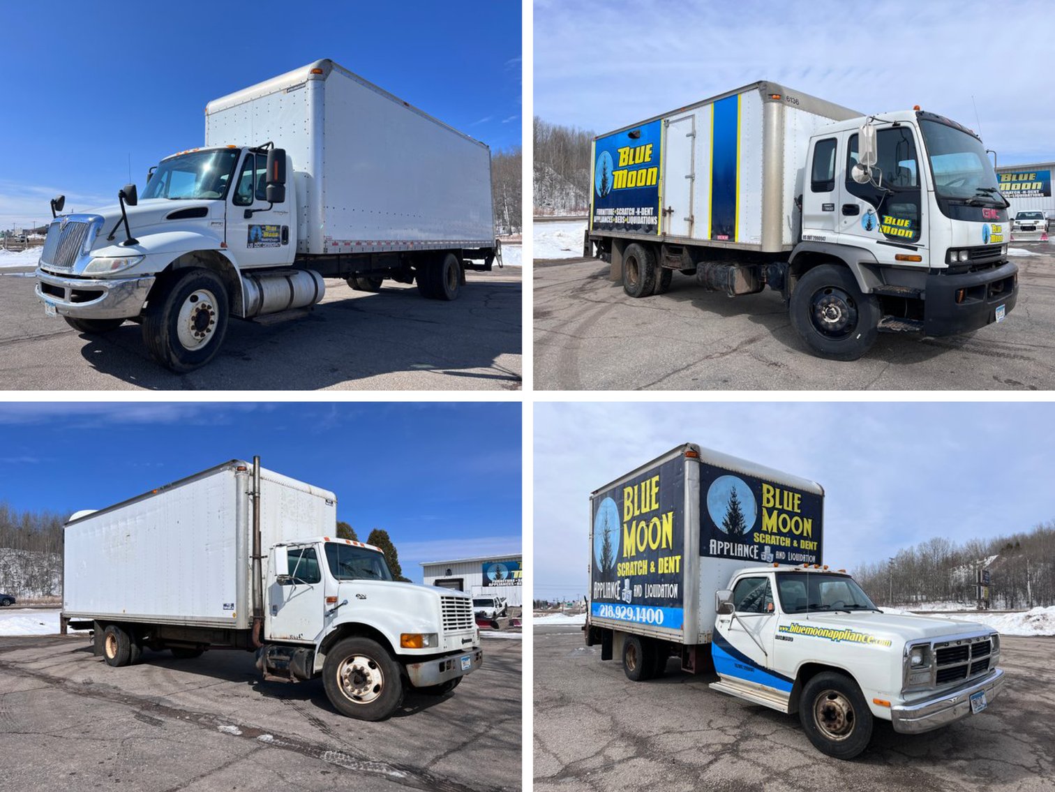 Delivery Trucks and Warehouse Equipment