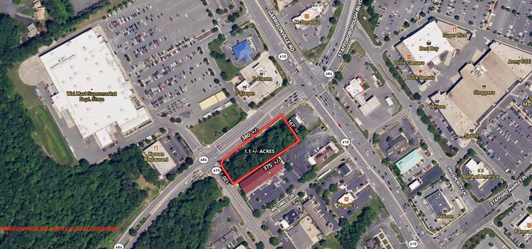 Image for 1.1 +/- Acre Corner Lot Yards From the Heart of Retail/Business on Garrisonville Rd. (Rt. 610) in Stafford County, VA--ONLINE ONLY BIDDING!!