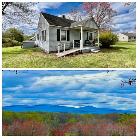 2 BR/1 BA Home on 2 +/- Acres w/Scenic Mountain Views in Culpeper County, VA--SELLING to the HIGHEST BIDDER!!