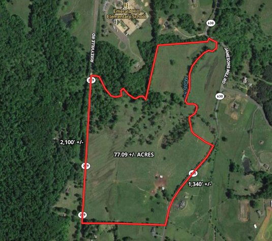 Image for 77.09 +/- Acre Parcel w/3,400' +/- of Total Road Frontage on 2 Roads, Barn/Outbuildings & Mountain Views in Culpeper County, VA--SELLING to the HIGHEST BIDDER!!