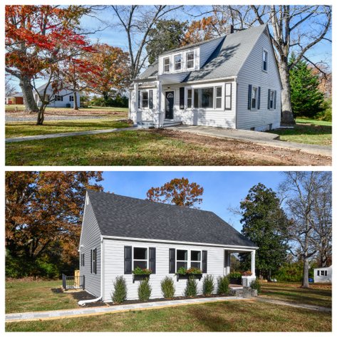 4 BR & 3 BR Income Producing Homes on 1.14 +/- Acres Being Offered Together For One Price in Orange County, VA--ONLINE ONLY BIDDING!!