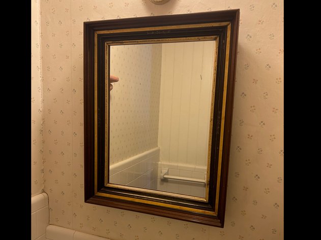 Wood Mirror 