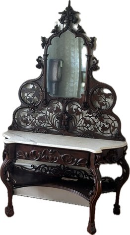 Victorian/Gothic Hall Console 