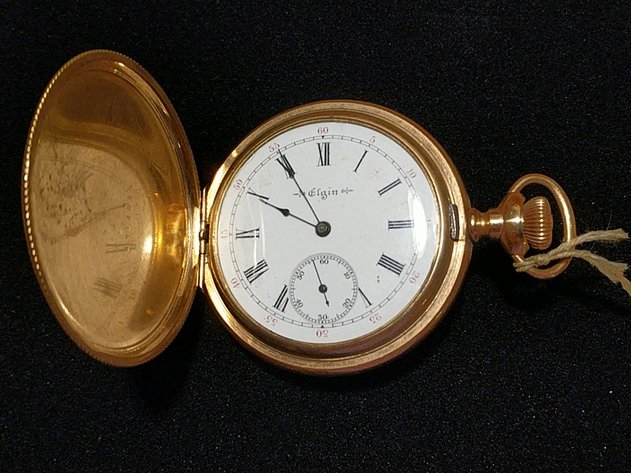Pocket Watches & Damascus Knife Online Auction 
