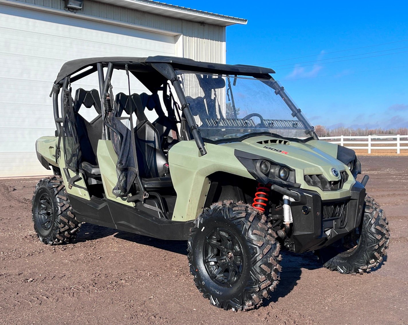 2018 Can Am 1000 Commander Max Series & Polaris RZR ATV