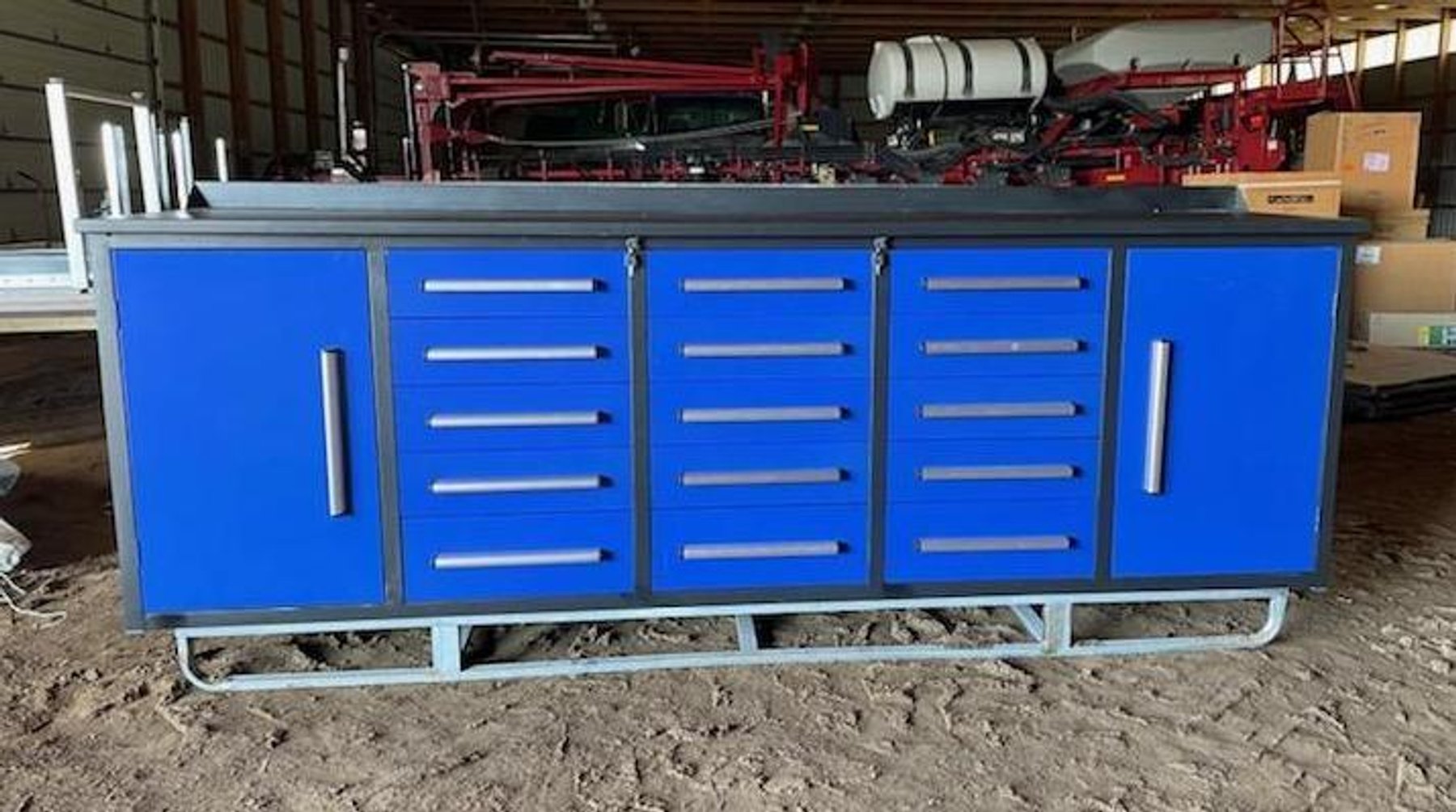New Storage Buildings, Tires, Tool Benches, Wire Fencing, Attachments